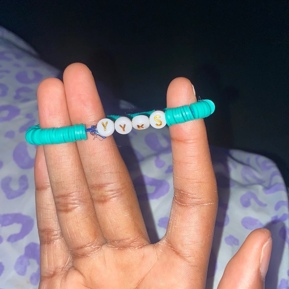 Green skyy bracelet